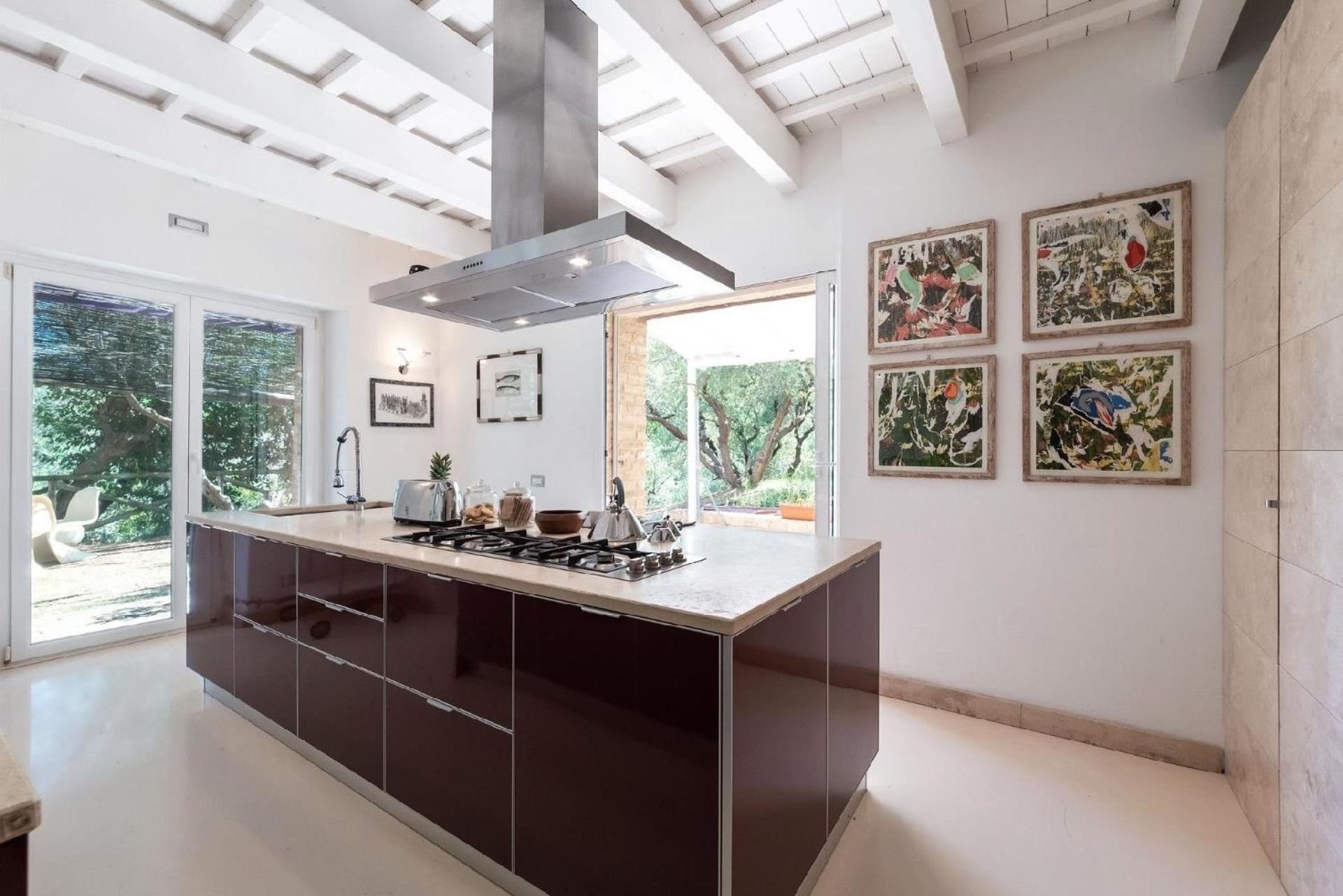 페르모 Meernahes Ferienhaus Casa Cantagallo Mit Pool 빌라 외부 사진