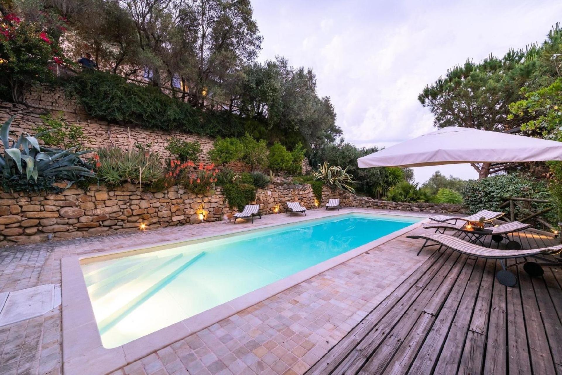 페르모 Meernahes Ferienhaus Casa Cantagallo Mit Pool 빌라 외부 사진